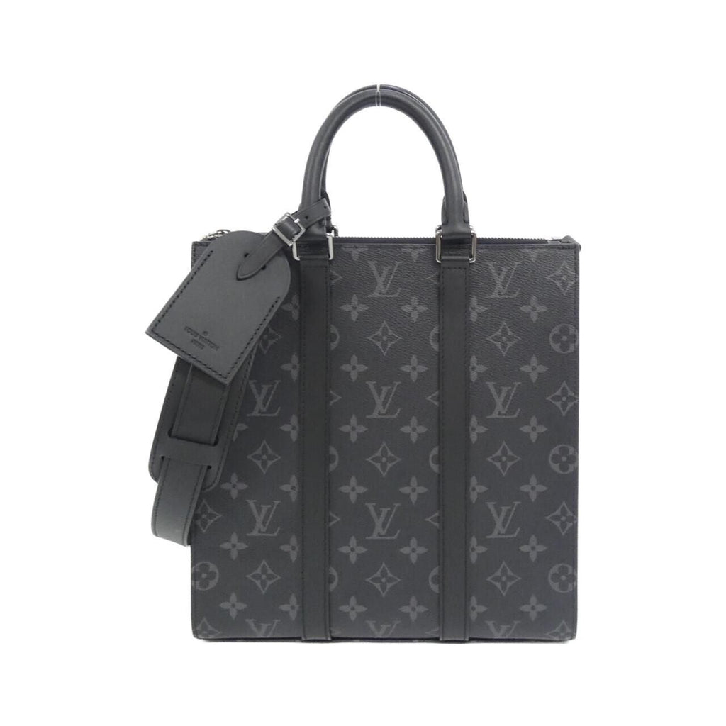Louis Vuitton Monogram Eclipse Sac Plat Cross