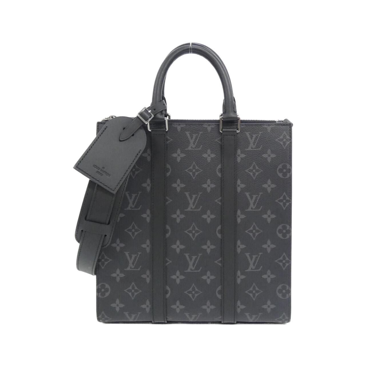 Louis Vuitton Monogram Eclipse Sac Plat Cross