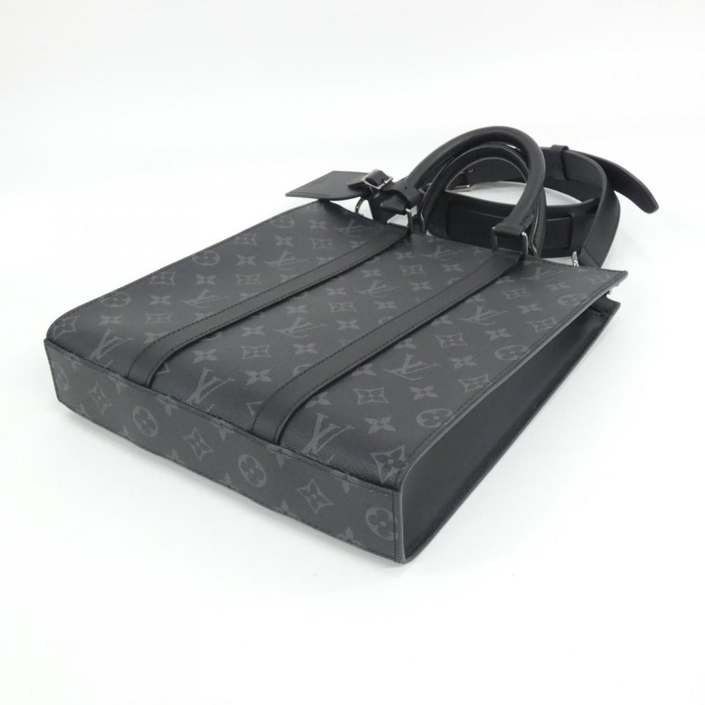 Louis Vuitton Monogram Eclipse Sac Plat Cross — view 3