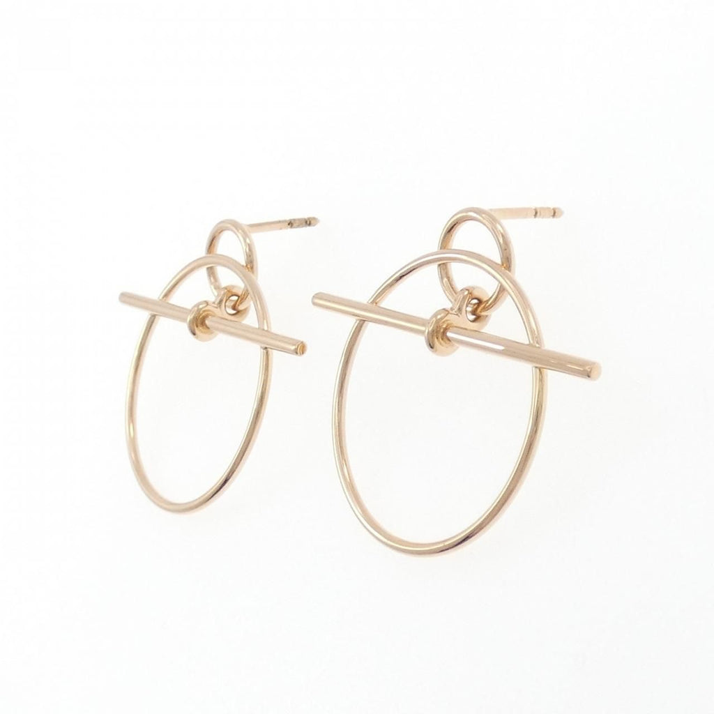 Hermes Echappee Earrings Gold — view 2