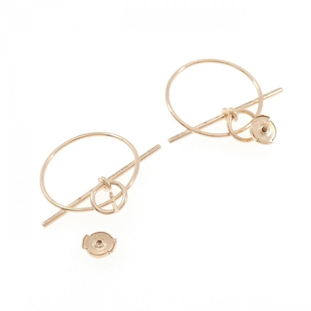 Hermes Echappee Earrings Gold — view 3