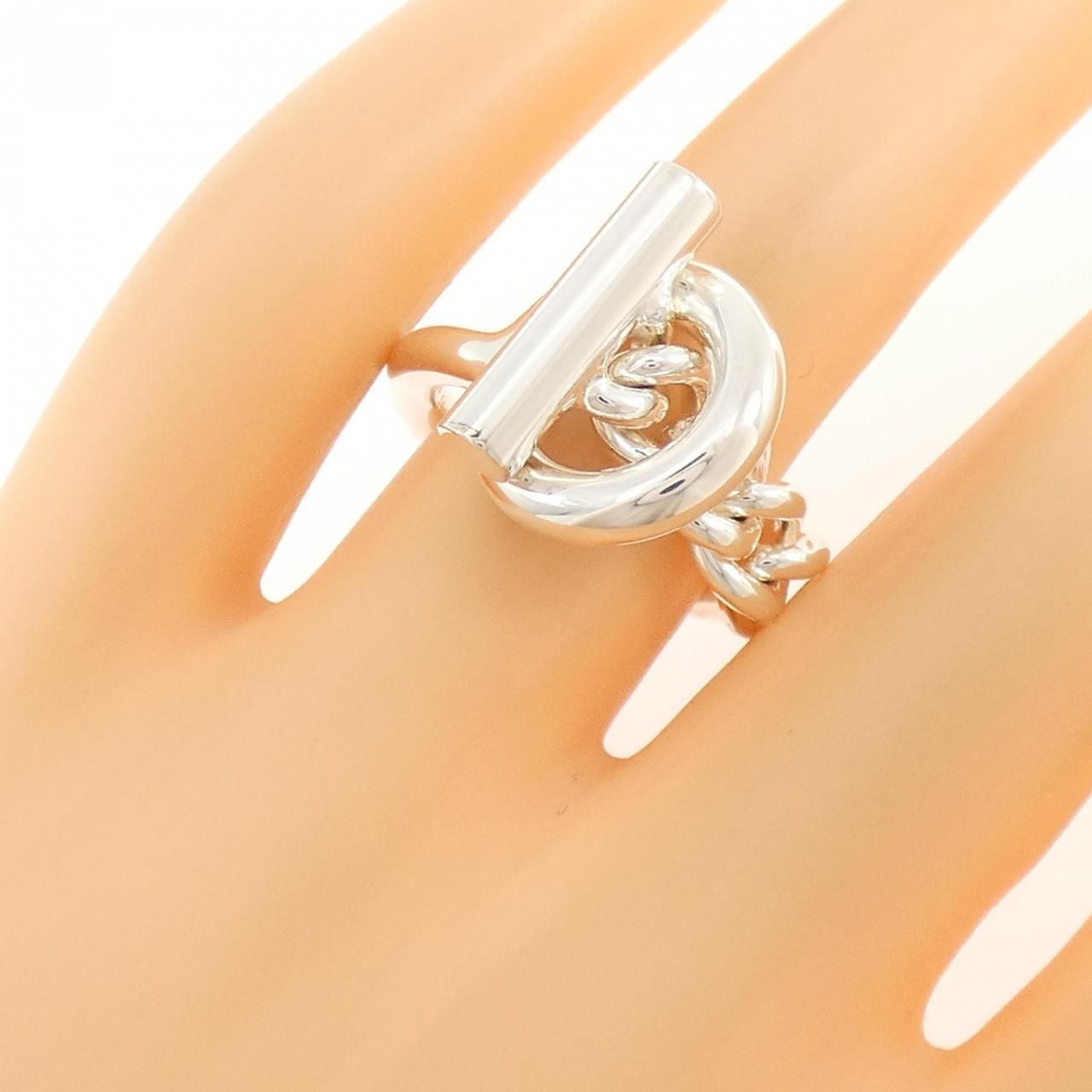 Hermes Croisette Ring Silver — view 5