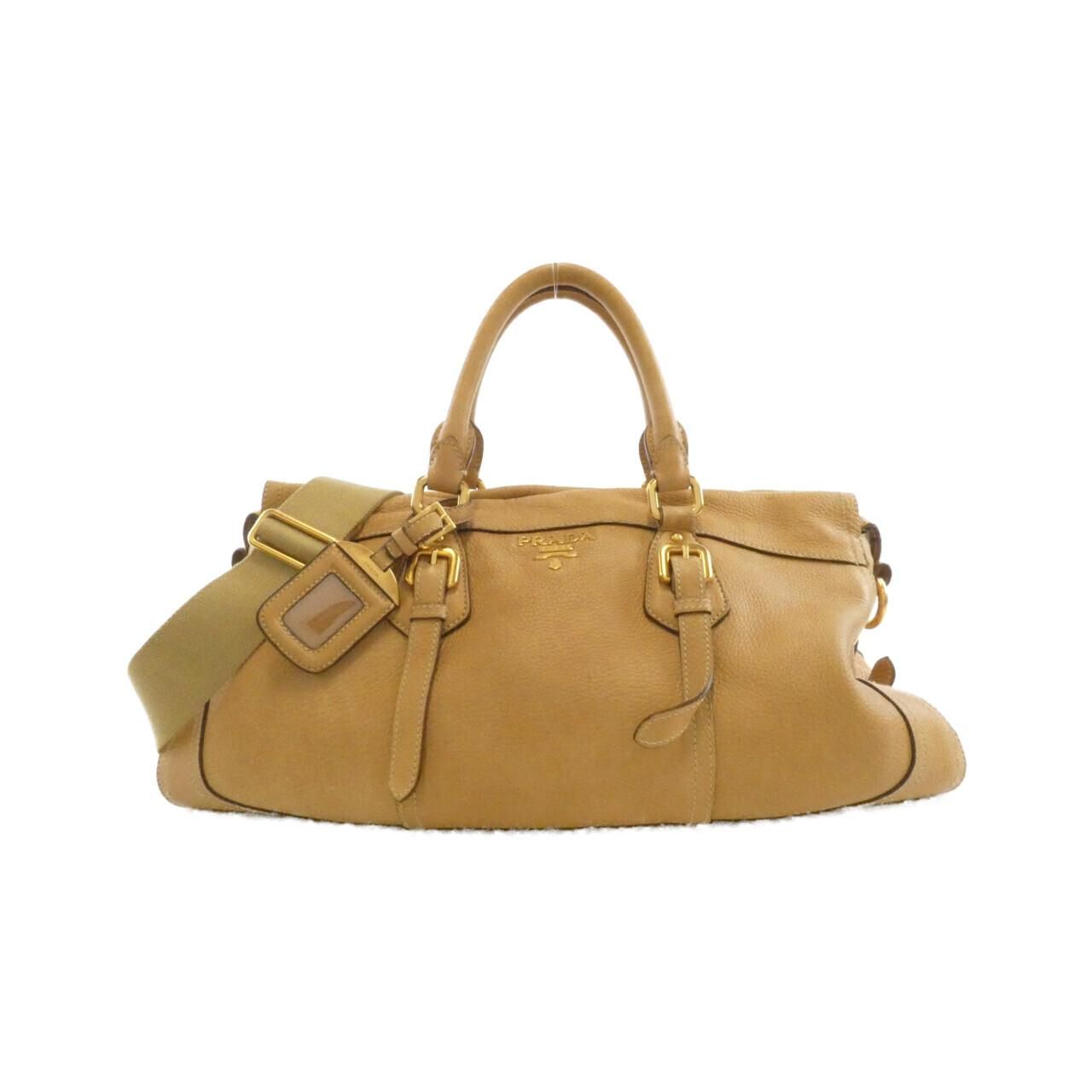 Prada Bag Handbag Gold