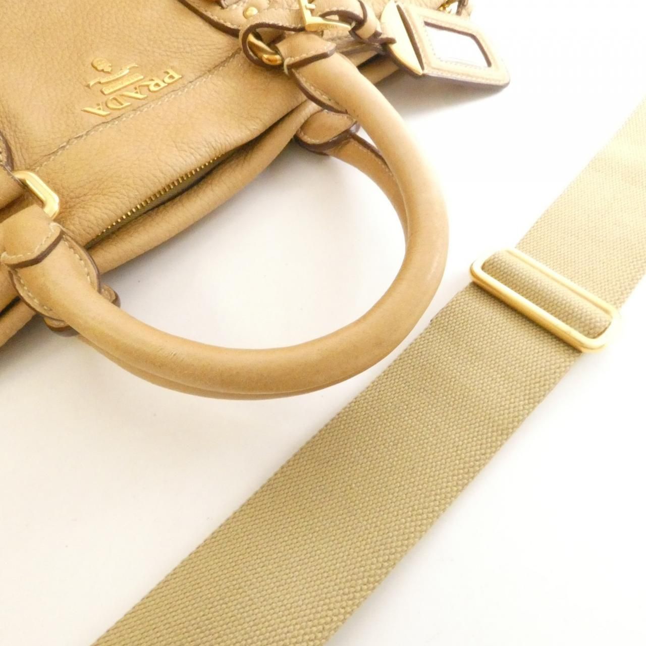 Prada Bag Handbag Gold — view 7