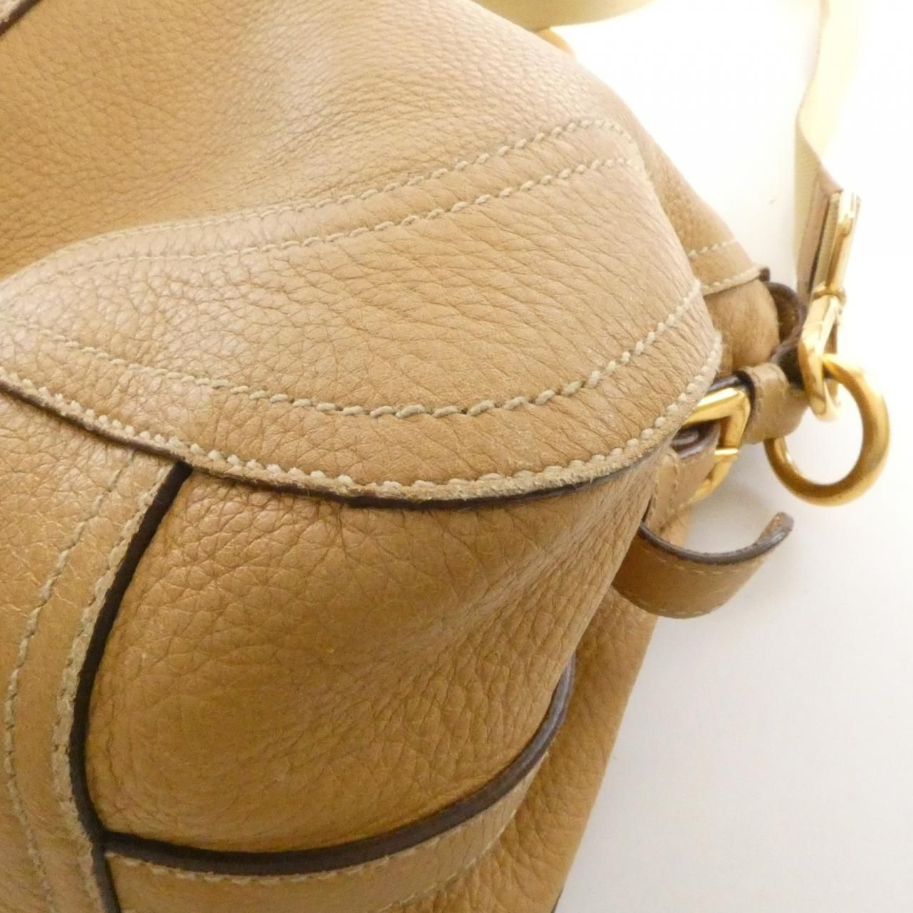 Prada Bag Handbag Gold — view 3