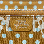 Hermes Wallet Azap Long Silk in Sesame Zip Around — view 5