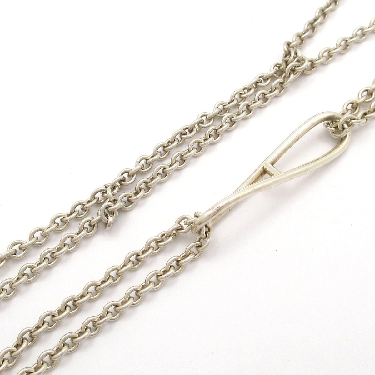 Hermes Necklace Chaine D'ancre Twist Silver Long — view 6