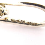 Hermes Necklace Chaine D'ancre Twist Silver Long — view 5