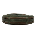 Loewe Shoulder Bag Anagram Pattern Brown Khaki Leather — view 5