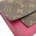 Louis Vuitton Monogram Portefeuille Flor Chain Wallet Shoulder — view 4