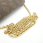 Louis Vuitton Monogram Portefeuille Flor Chain Wallet Shoulder — view 6