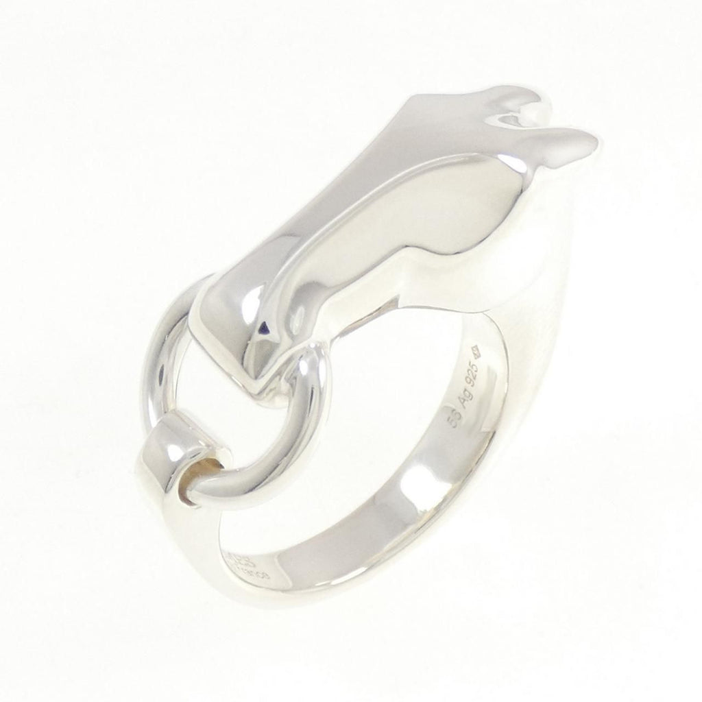 Hermes Gallop Ring Silver