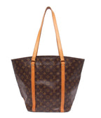Louis Vuitton Tote Shoulder Bag Sac Shopping Monogram — view 2