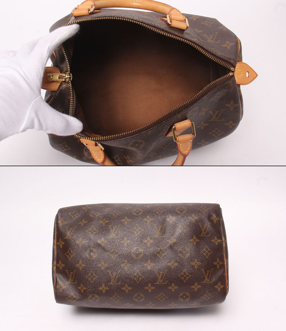 Louis Vuitton Mini Boston Bag Speedy 30 Monogram — view 4