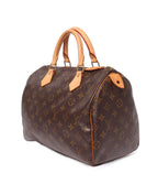 Louis Vuitton Mini Boston Bag Speedy 30 Monogram — view 3