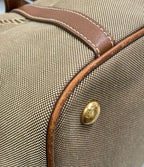 Prada Tote Shoulder Bag 2-Way Crossbody Leather Canvas — view 8