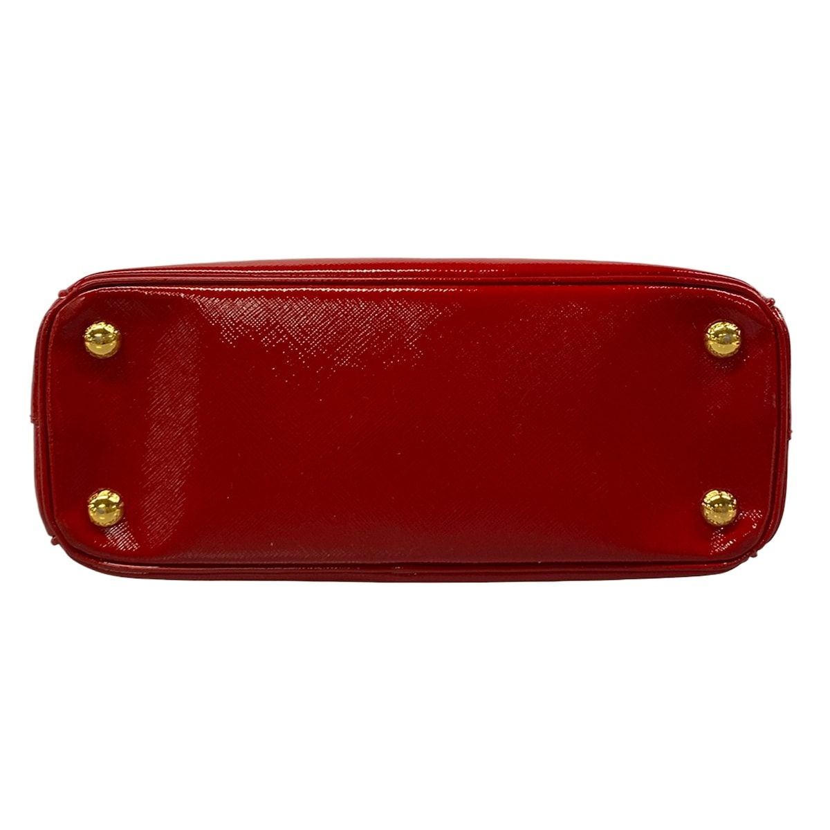 Prada Tote Galleria Small Vintage Mini Red Leather — view 5
