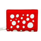 Louis Vuitton Bifold Wallet Yayoi Kusama Portefeuille Clair Rouge Blanc