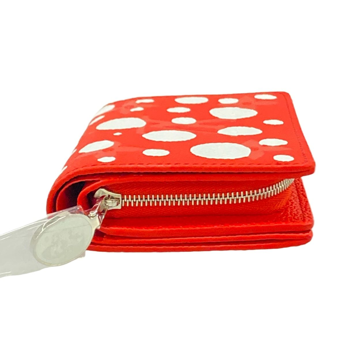 Louis Vuitton Bifold Wallet Yayoi Kusama Portefeuille Clair Rouge Blanc — view 9