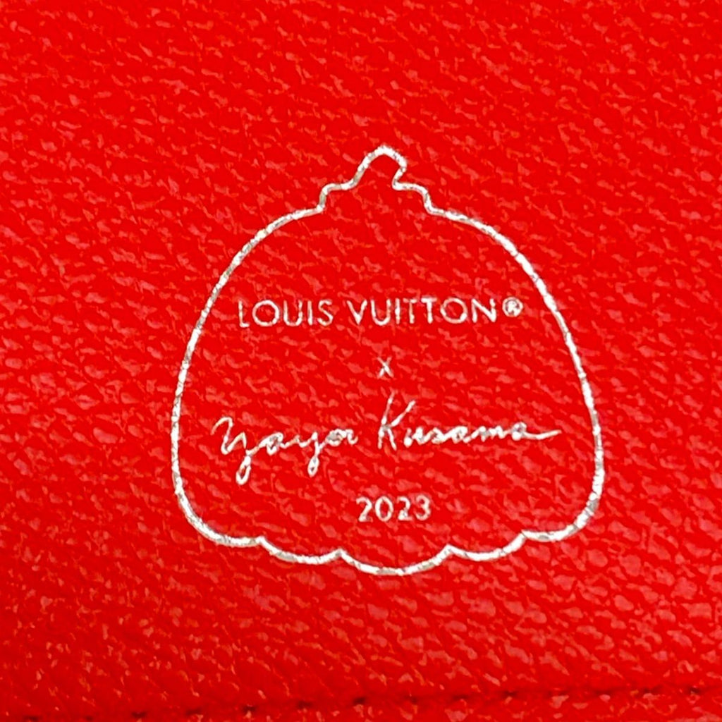Louis Vuitton Bifold Wallet Yayoi Kusama Portefeuille Clair Rouge Blanc — view 4
