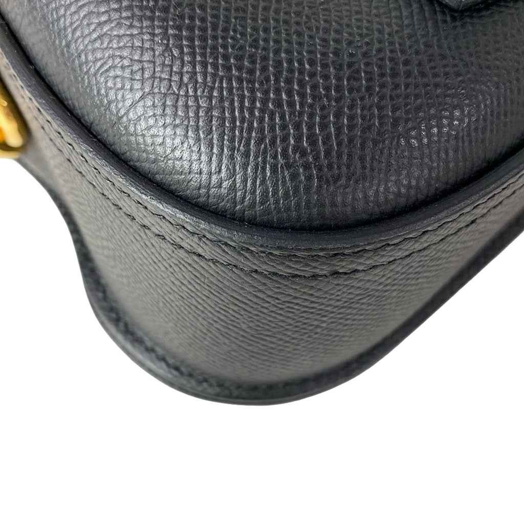 Hermes Shoulder Bag Della Cavalleria Black Gold — view 7