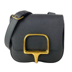 Hermes Shoulder Bag Della Cavalleria Black Gold