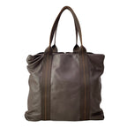 Hermes Tote Caravan Vertical MM Havana Silver — view 3