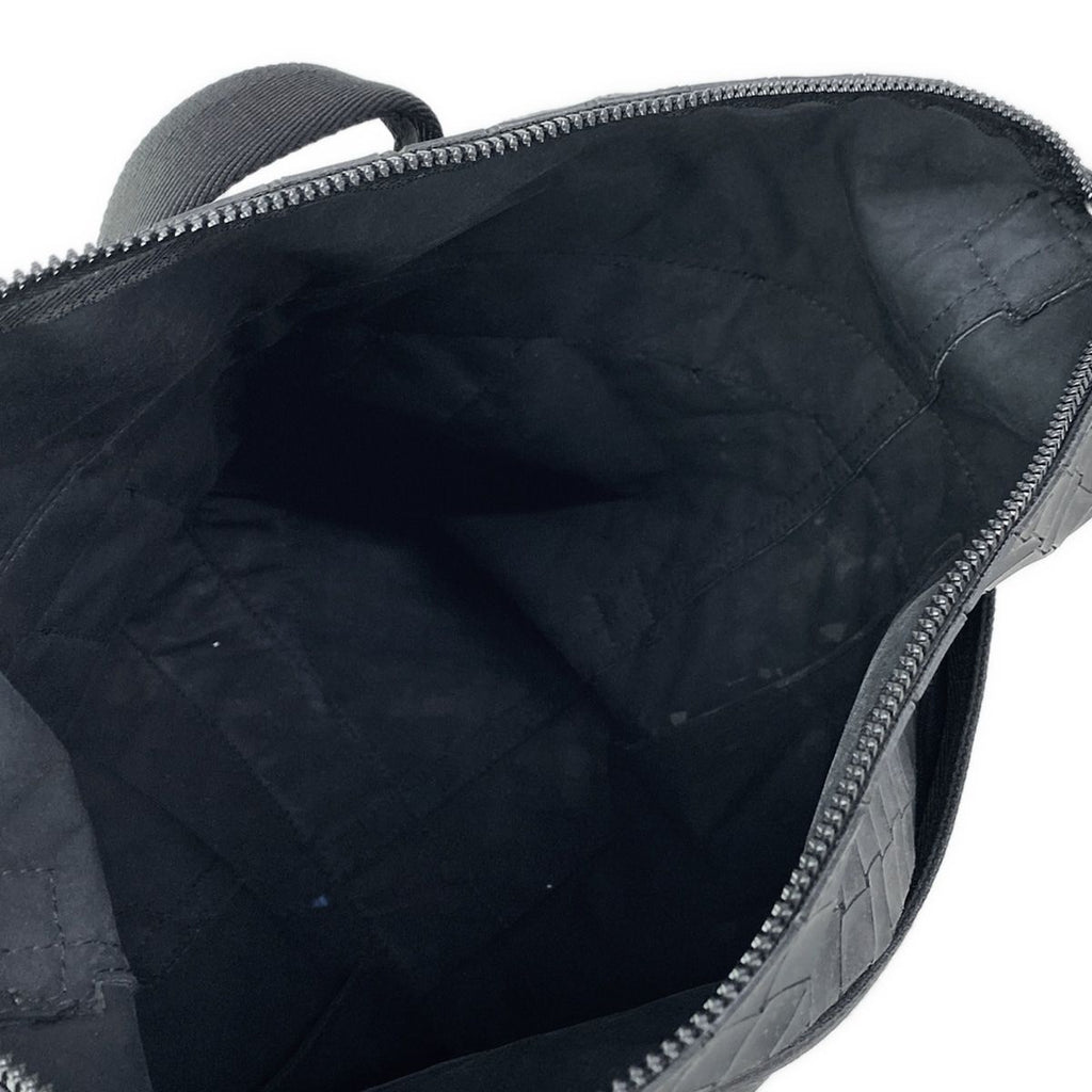 Bottega Veneta Backpack Intrecciato Black — view 7