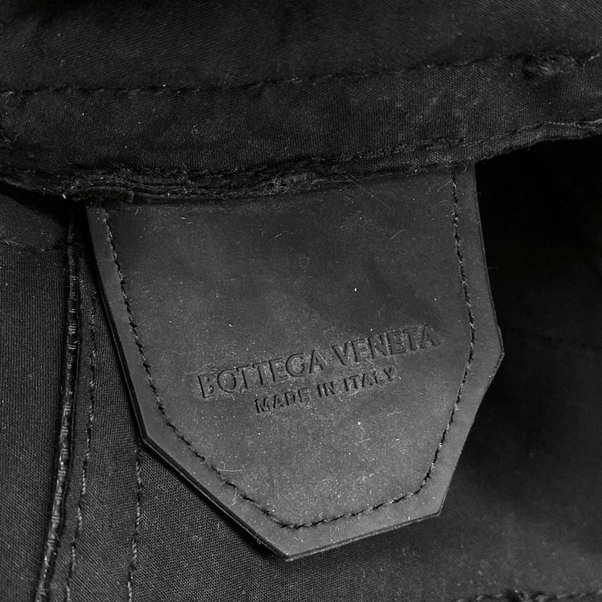 Bottega Veneta Backpack Intrecciato Black — view 8