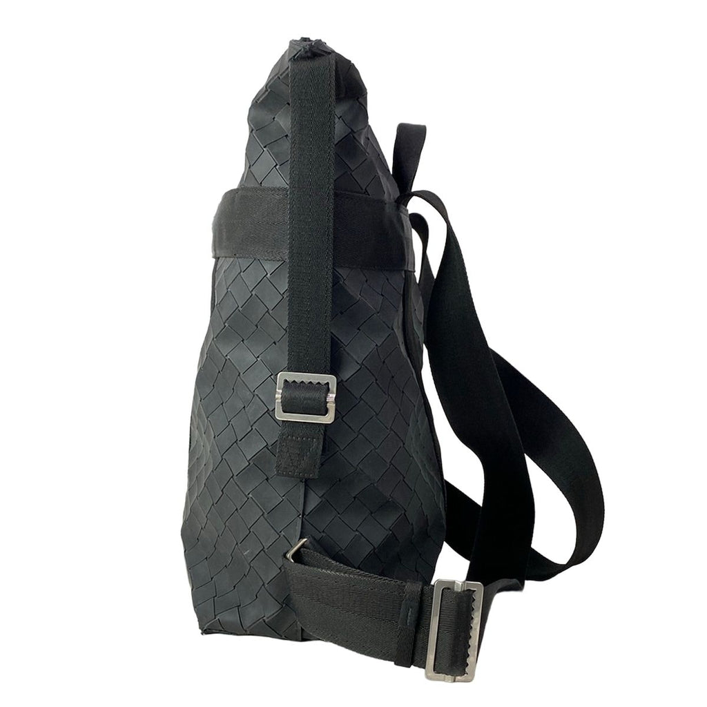 Bottega Veneta Backpack Intrecciato Black — view 4