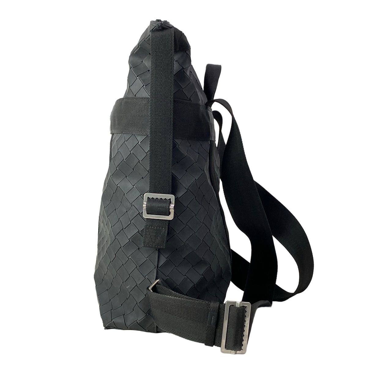 Bottega Veneta Backpack Intrecciato Black — view 4
