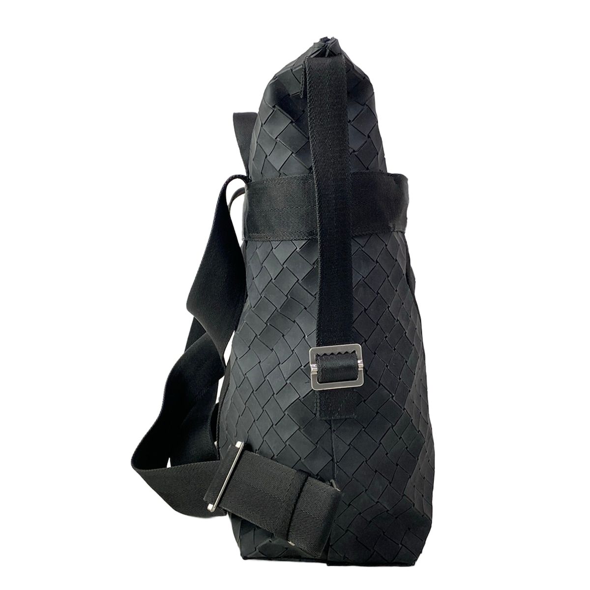 Bottega Veneta Backpack Intrecciato Black — view 2