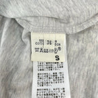Hermes Short Sleeve T-Shirt 36 S Light Gray Khaki Multi Crew Neck Bird Tree — view 5