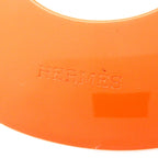Hermes Necklace Color Cotton Orange Dark Brown Light Blue — view 4