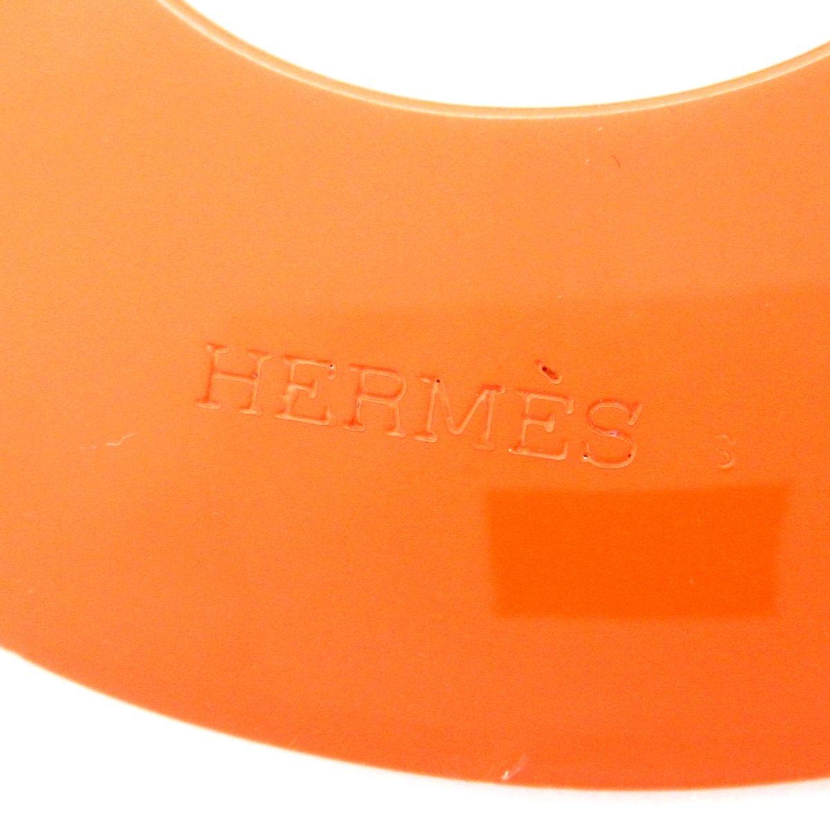 Hermes Necklace Color Cotton Orange Dark Brown Light Blue — view 4