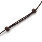 Hermes Necklace Color Cotton Orange Dark Brown Light Blue — view 5