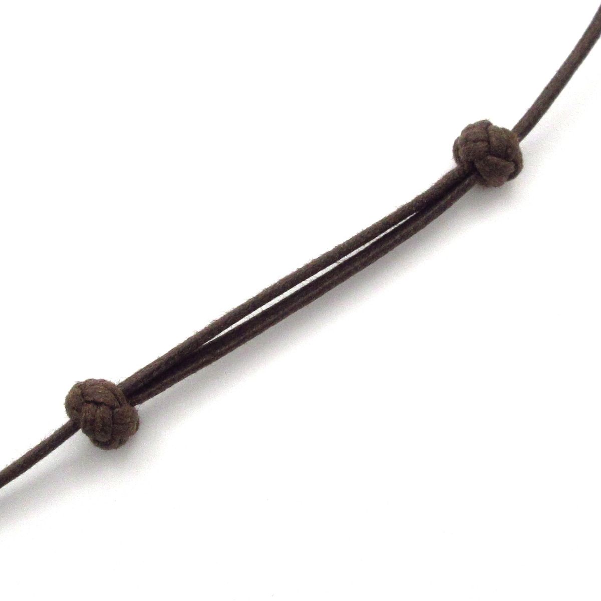 Hermes Necklace Color Cotton Orange Dark Brown Light Blue — view 5