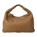 Bottega Veneta Handbag Bag Brown Perforated Ruffle Leather