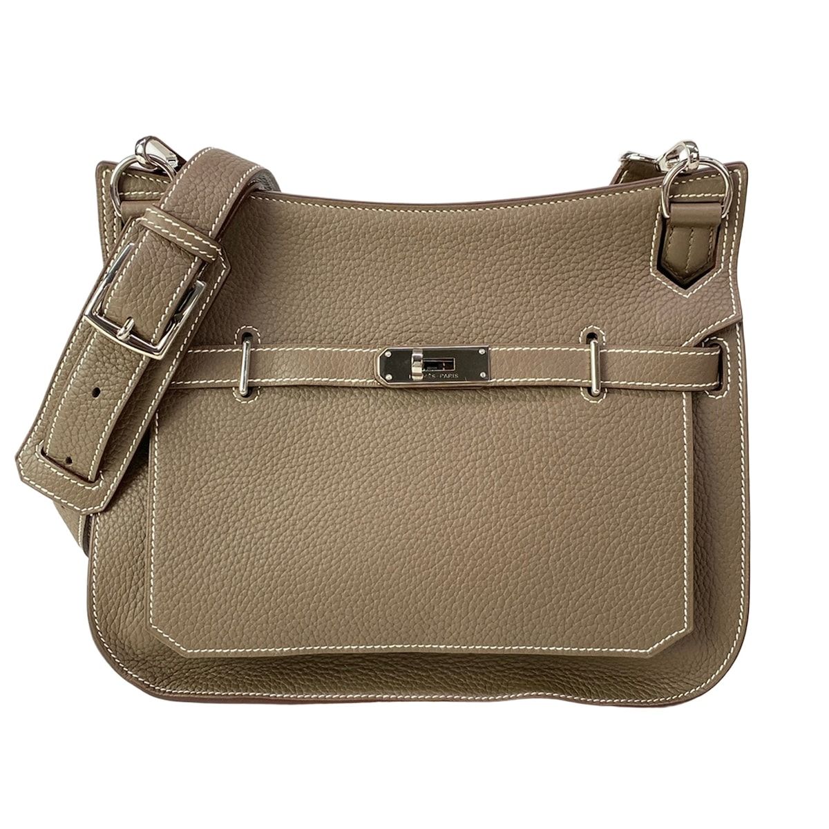 Hermes Shoulder Bag Gipsiere 28 Etoupe