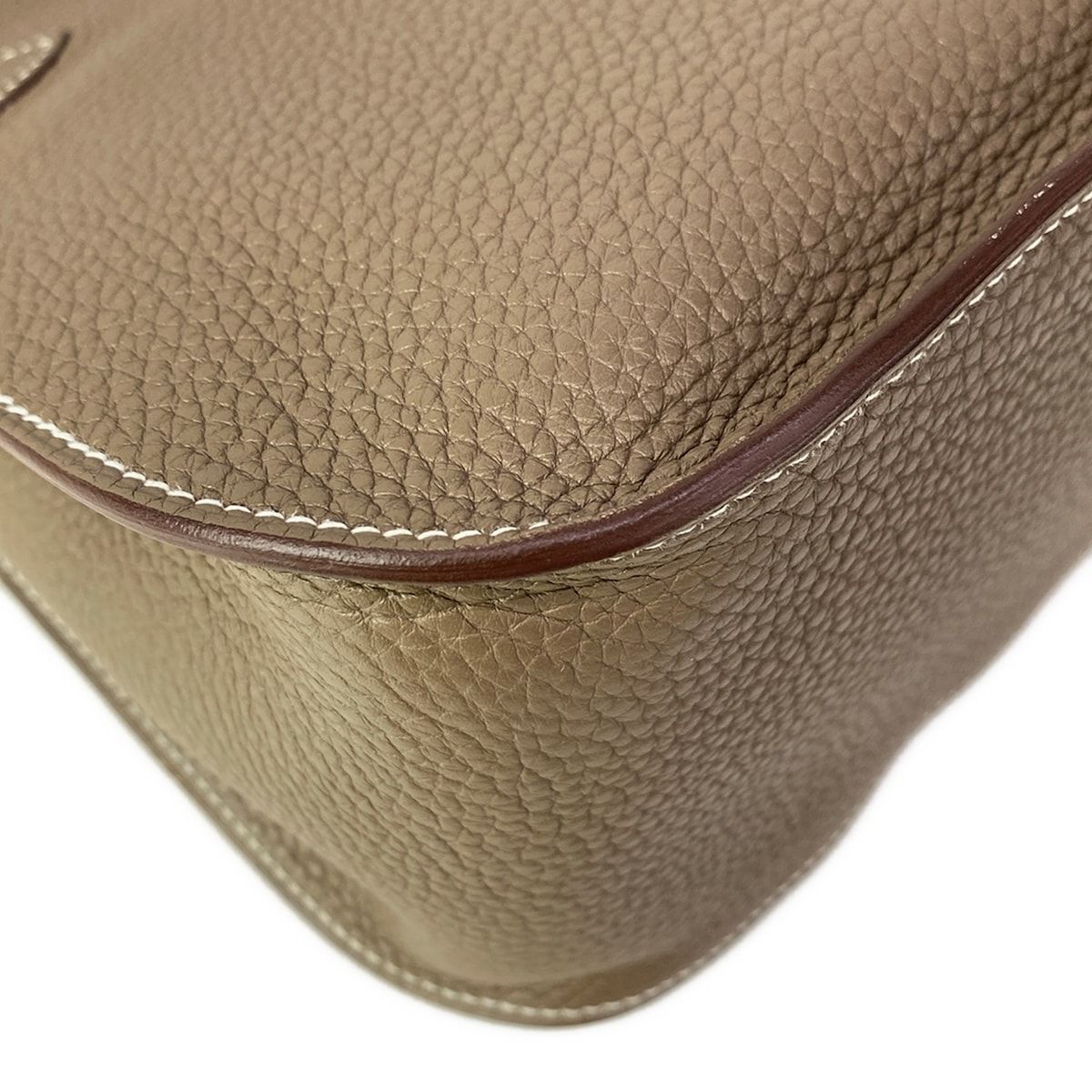 Hermes Shoulder Bag Gipsiere 28 Etoupe — view 8