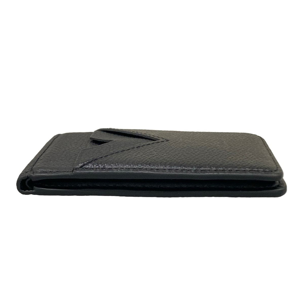 Louis Vuitton Card Case Monogram Eclipse Compact Magnet Midnight — view 8