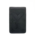 Louis Vuitton Card Case Monogram Eclipse Compact Magnet Midnight