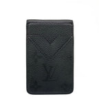 Louis Vuitton Card Case Monogram Eclipse Compact Magnet Midnight