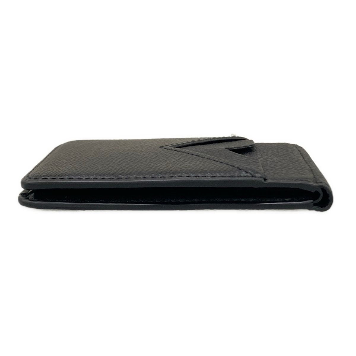 Louis Vuitton Card Case Monogram Eclipse Compact Magnet Midnight — view 7