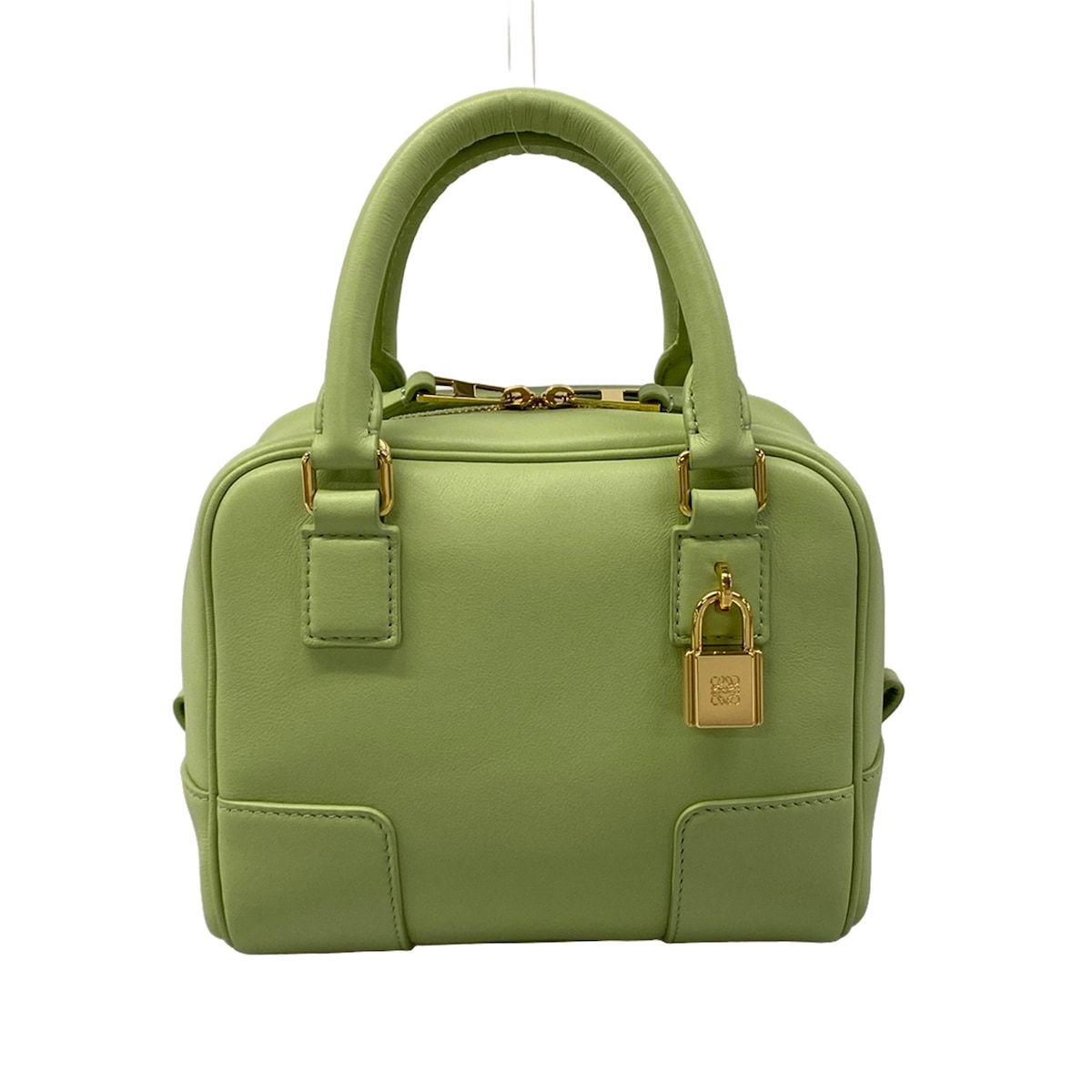 Loewe Handbag Amazona 16 Square Light Green