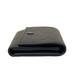 Louis Vuitton Trifold Wallet Monogram Shadow Victor Noir Leather Cowhide — view 9
