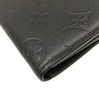 Louis Vuitton Trifold Wallet Monogram Shadow Victor Noir Leather Cowhide — view 7