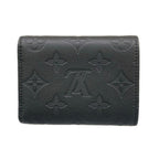 Louis Vuitton Trifold Wallet Monogram Shadow Victor Noir Leather Cowhide — view 2