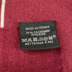 Hermes Shawl Carre Geant Bordeaux Ivory Black Grand Manege Bandana Scarf — view 3