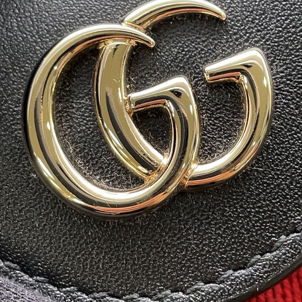 Gucci Tote Ophidia GG Supreme Giglio Large Web 2-Way Shoulder Black — view 9